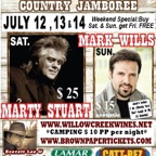 Marty Stuart & Mark Wills 